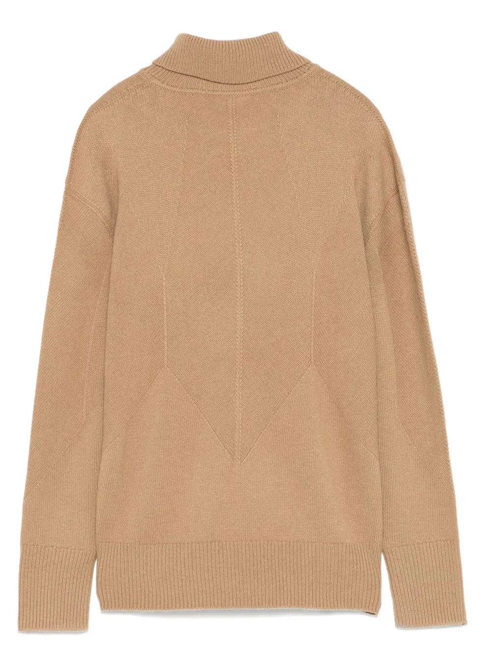 High-Neck Merino Wool Sweater