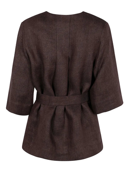 Belted Blouse