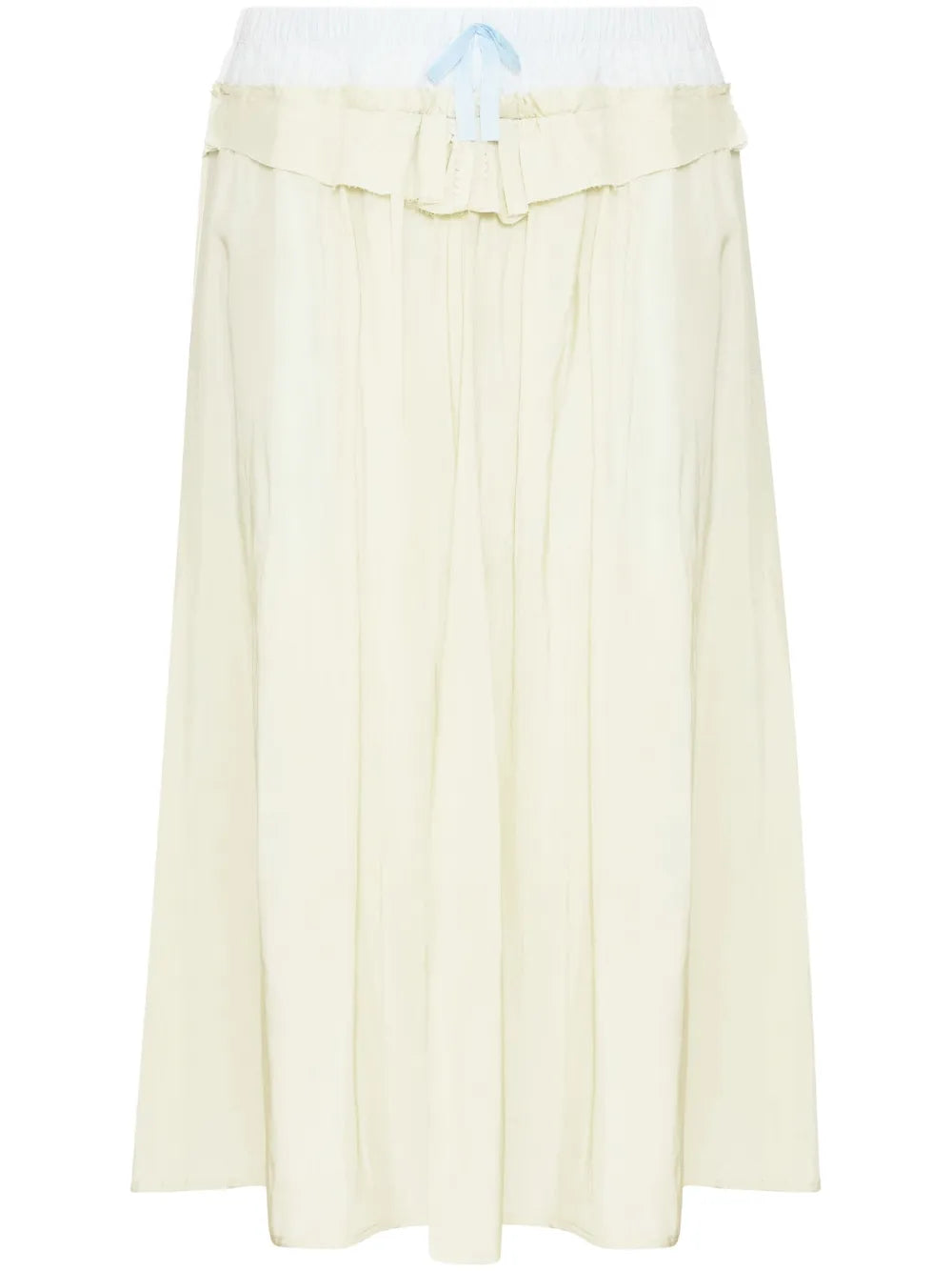Poplin Midi Skirt