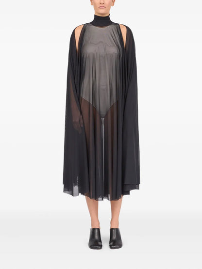 Semi Sheer Maxi Dress