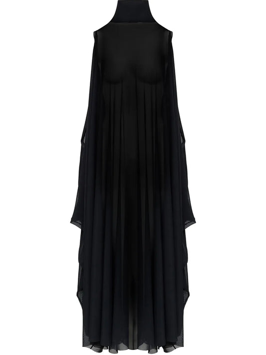 Semi Sheer Maxi Dress