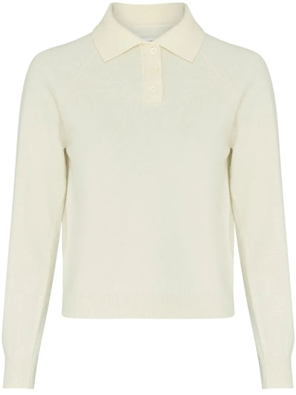 Wool Polo Top