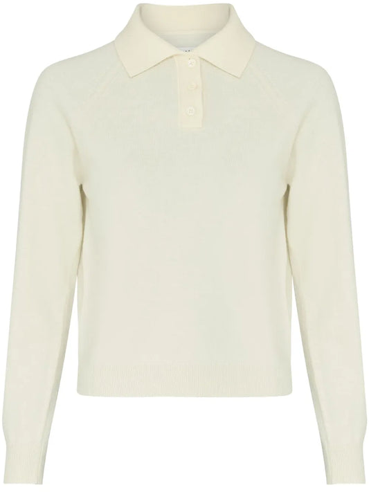 Wool Polo Top