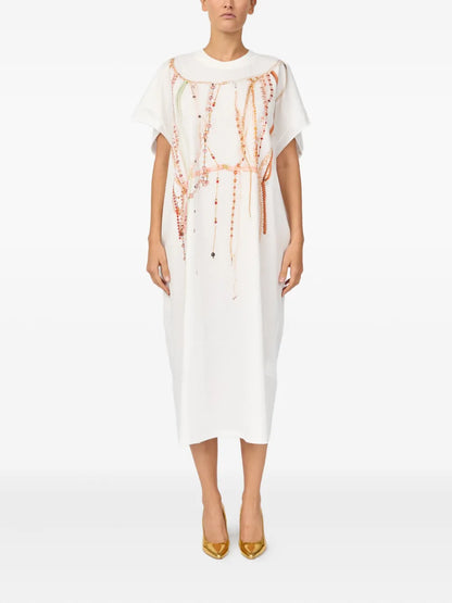 Bead Detailing Maxi Dress