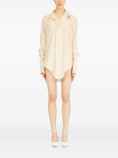 Dropped Hem Shirt