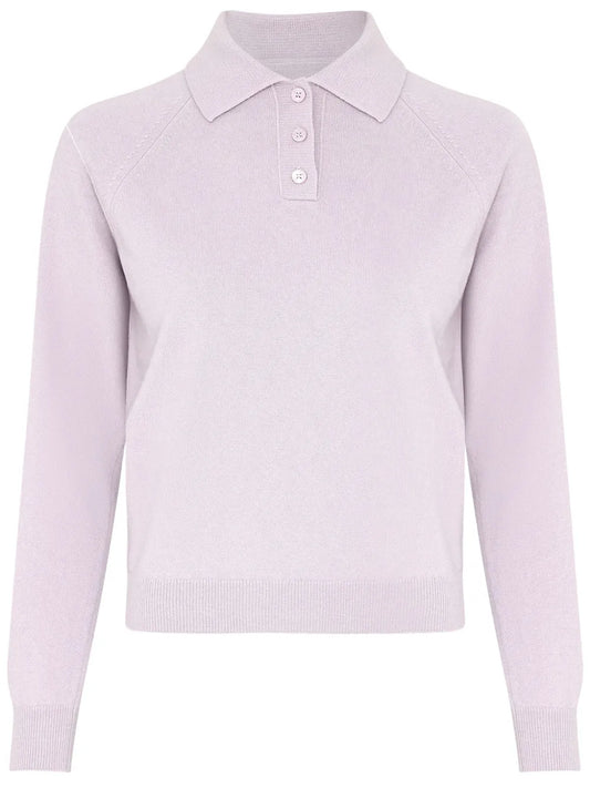 Wool Polo Top