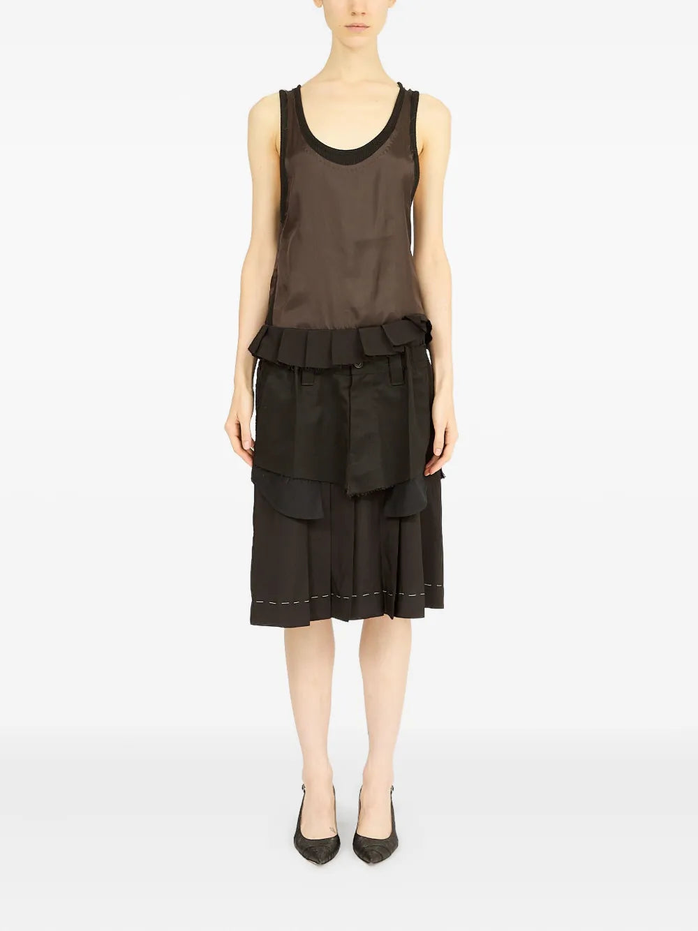 Poplin Midi Dress