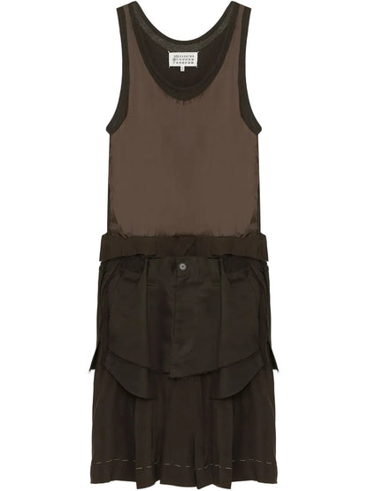 Poplin Midi Dress