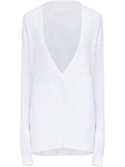 Ribbed-Knit Mini Dress
