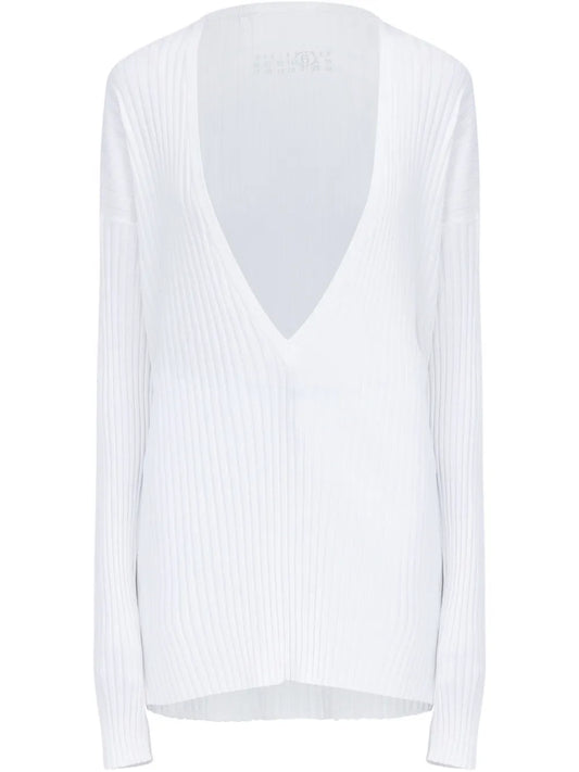 Ribbed-Knit Mini Dress