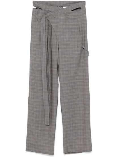 Checked Trousers