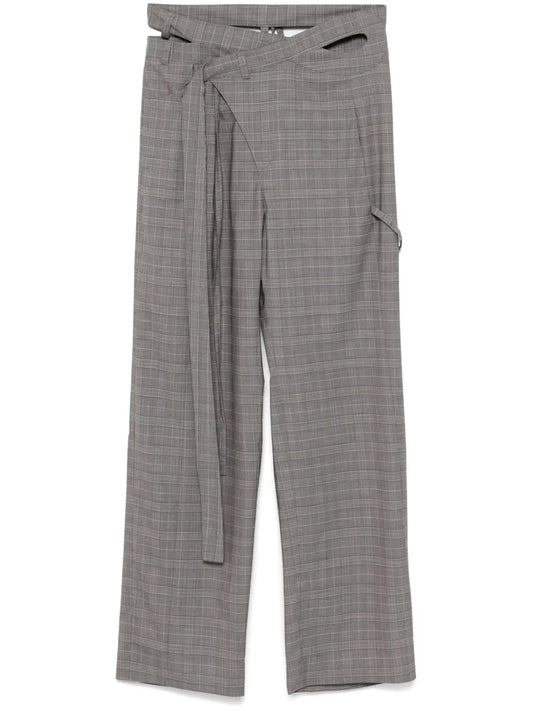 Checked Trousers