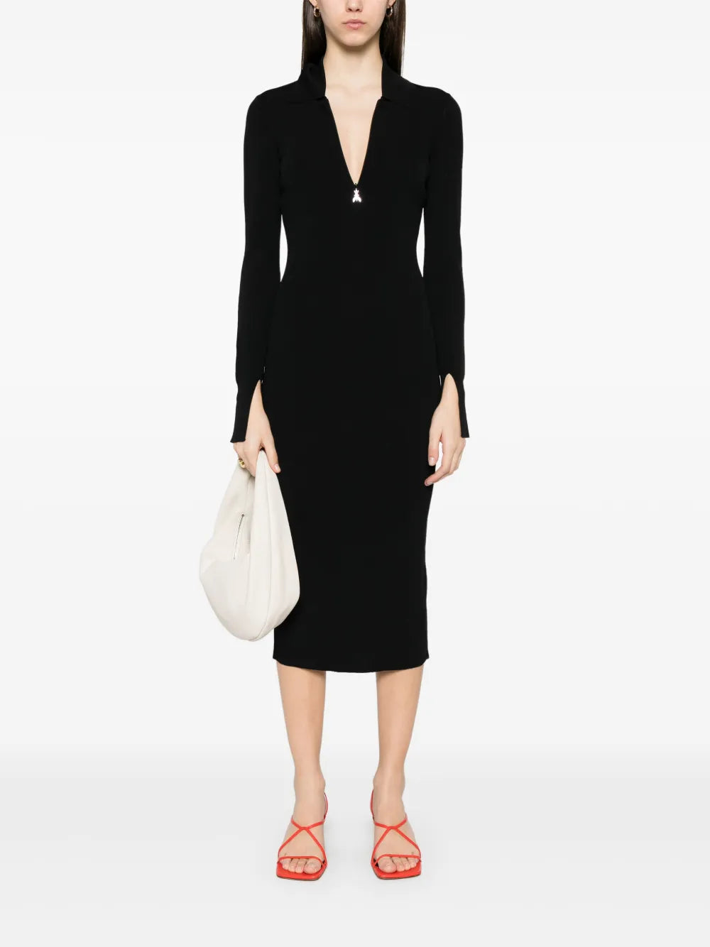 Ribbed Midi Dress