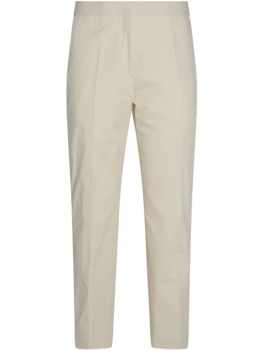 Tapered Cotton Trousers