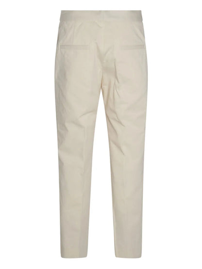 Tapered Cotton Trousers