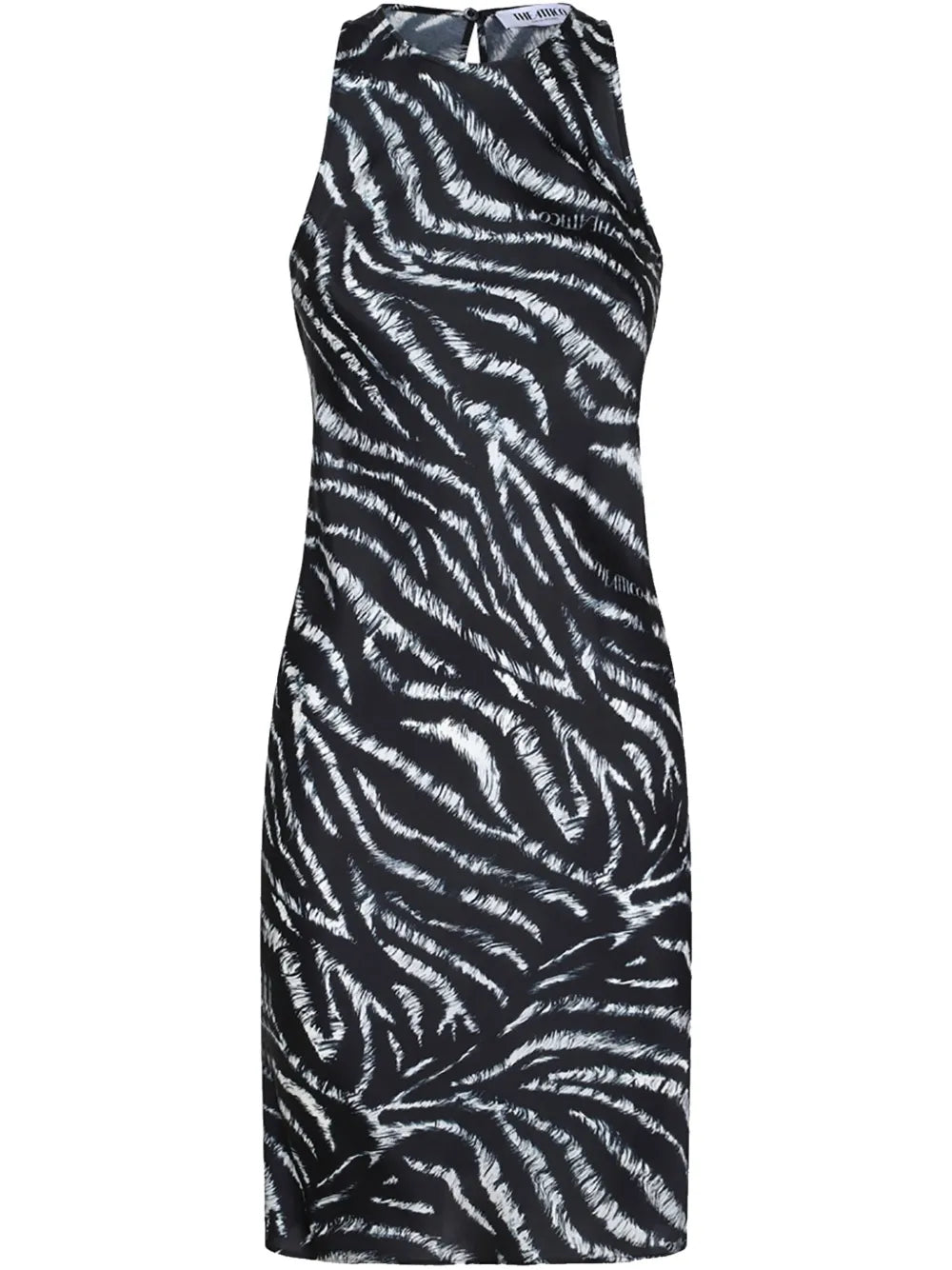 Zebra-Print Mini Dress