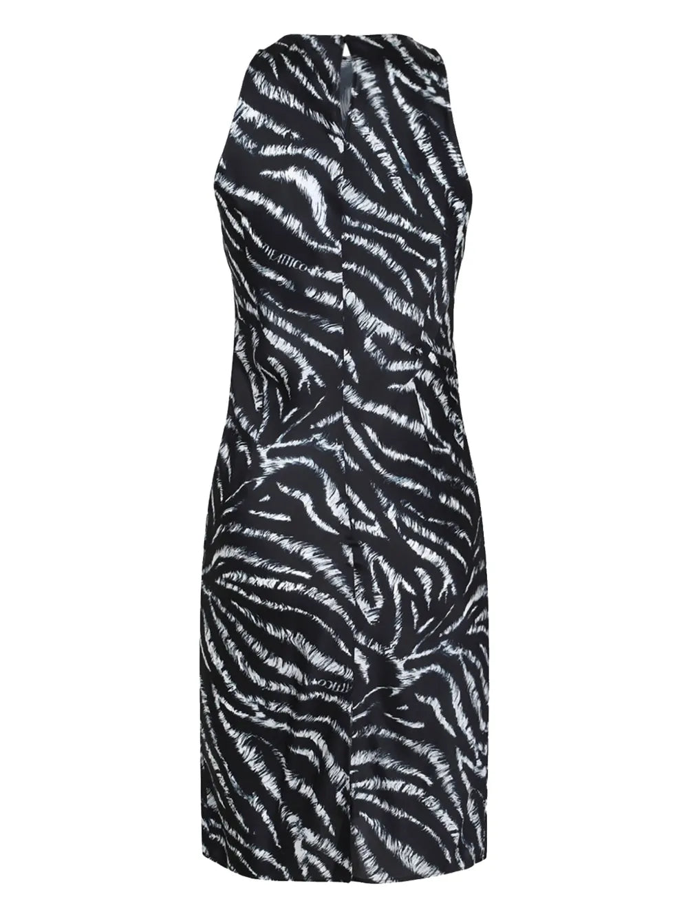 Zebra-Print Mini Dress