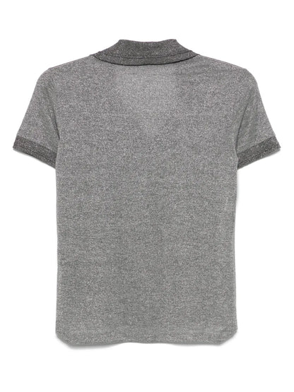 Lurex Polo Top
