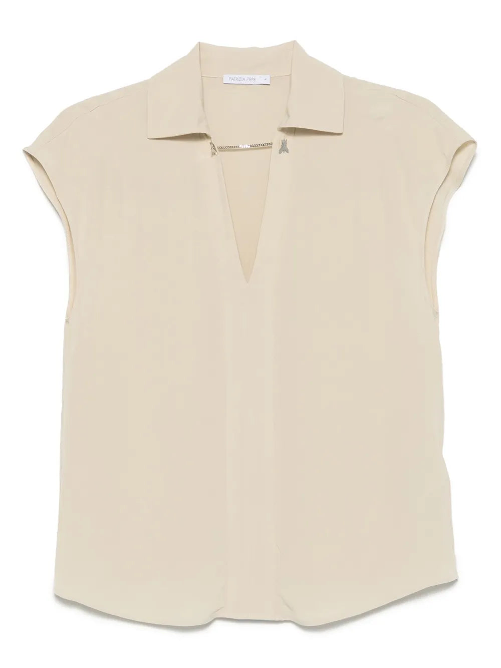 Logo-Plaque Blouse
