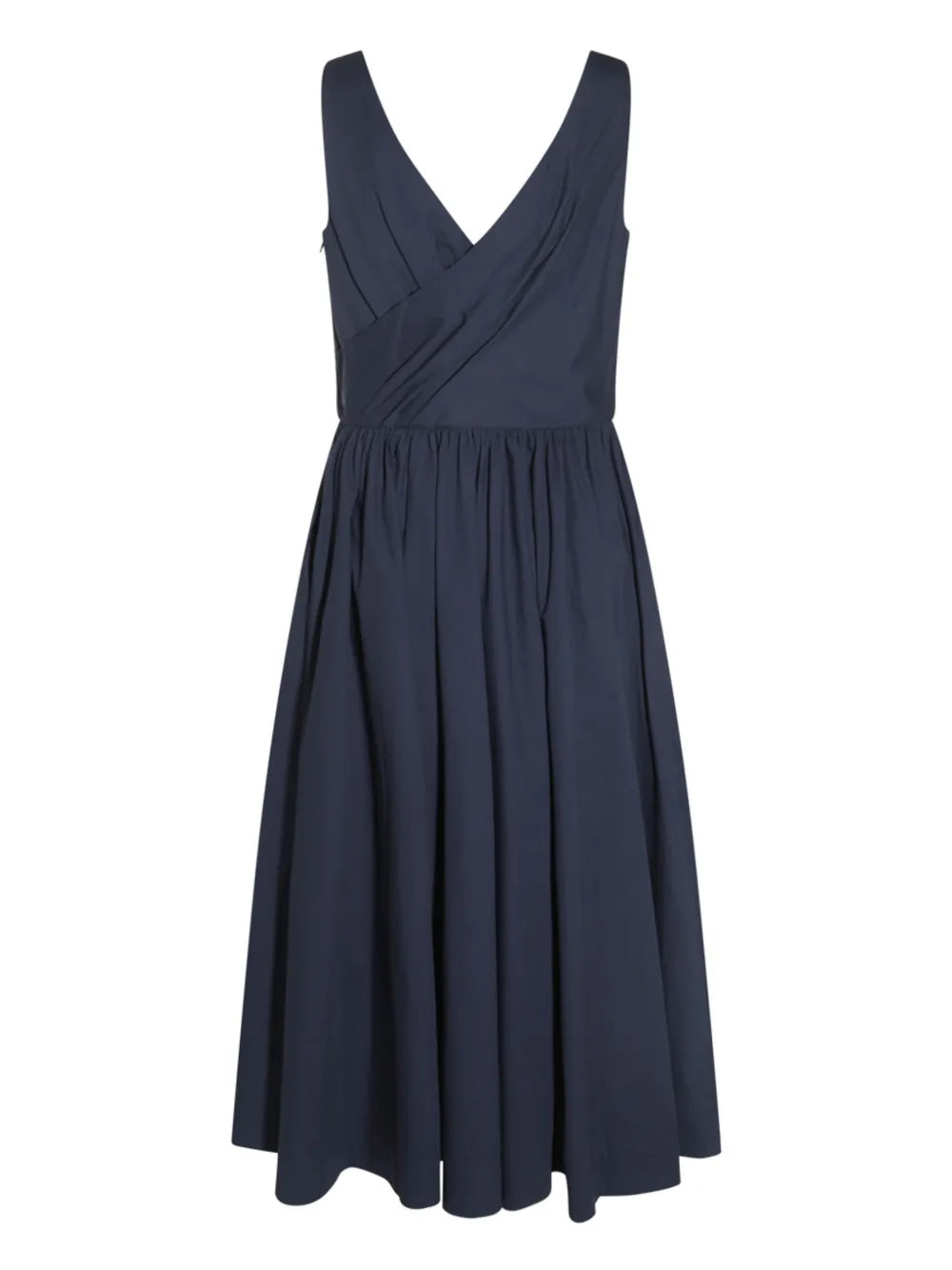 V-Neck Midi Dress