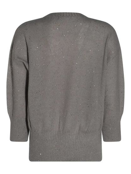 Sequin-Embellished Jumper