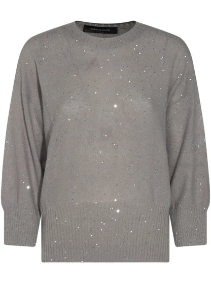 Sequin-Embellished Jumper