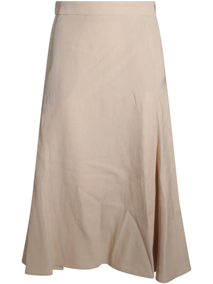 A-Line Midi Skirt