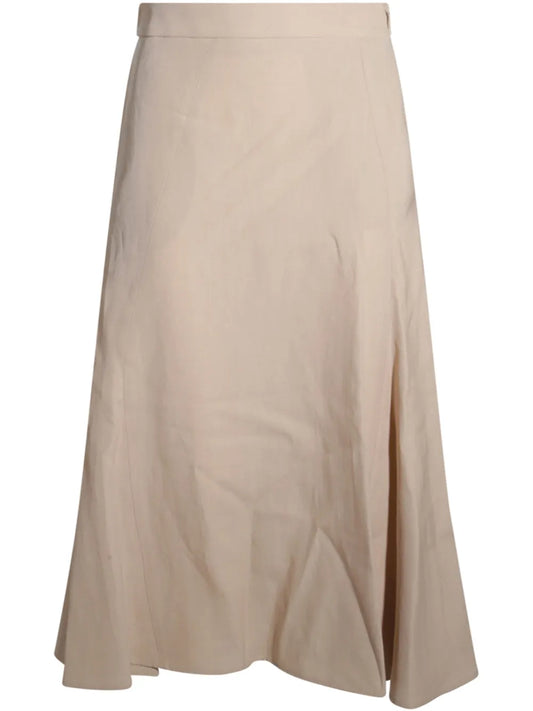 A-Line Midi Skirt