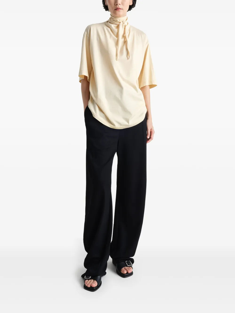 Foulard Detail T-Shirt