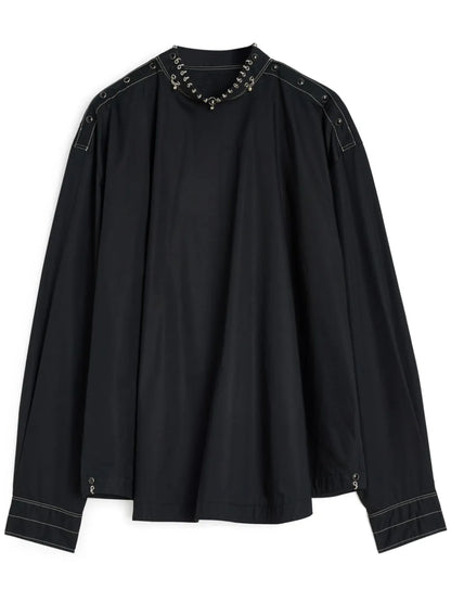 Embellished Metal Top