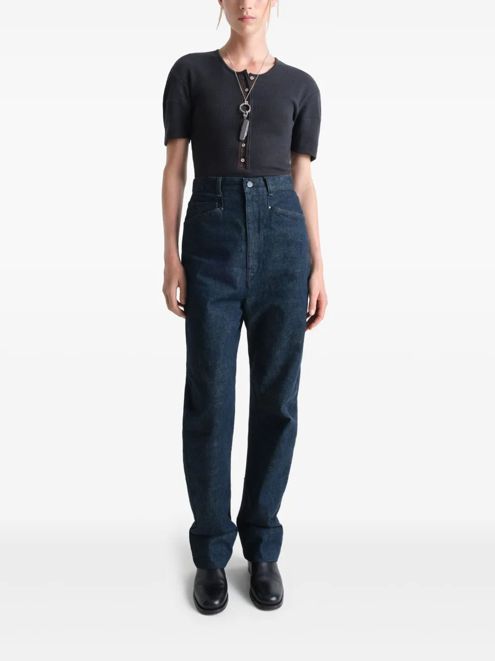 Dropped Crotch Jeans