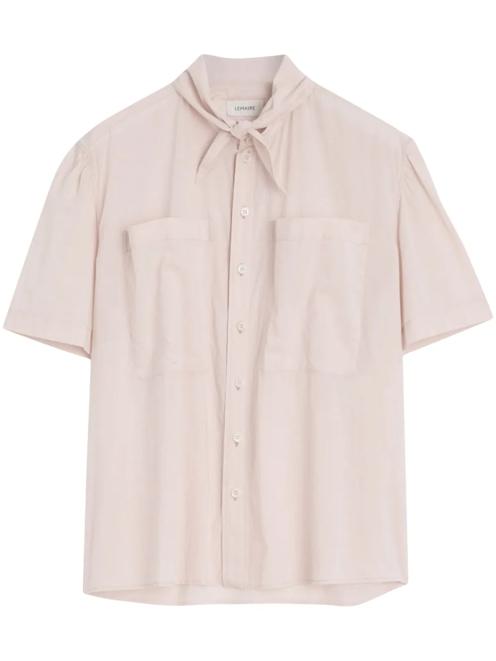 Short Sleeve With Foulard Shirt