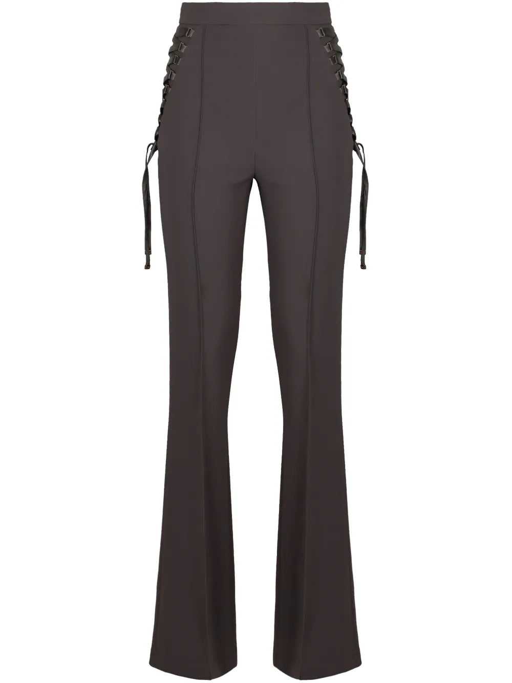 Crêpe Flared Trousers