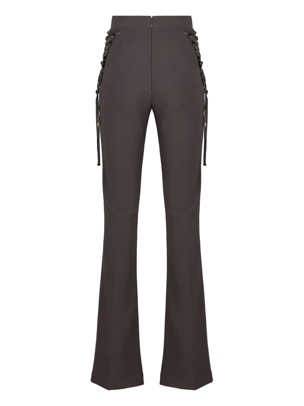 Crêpe Flared Trousers
