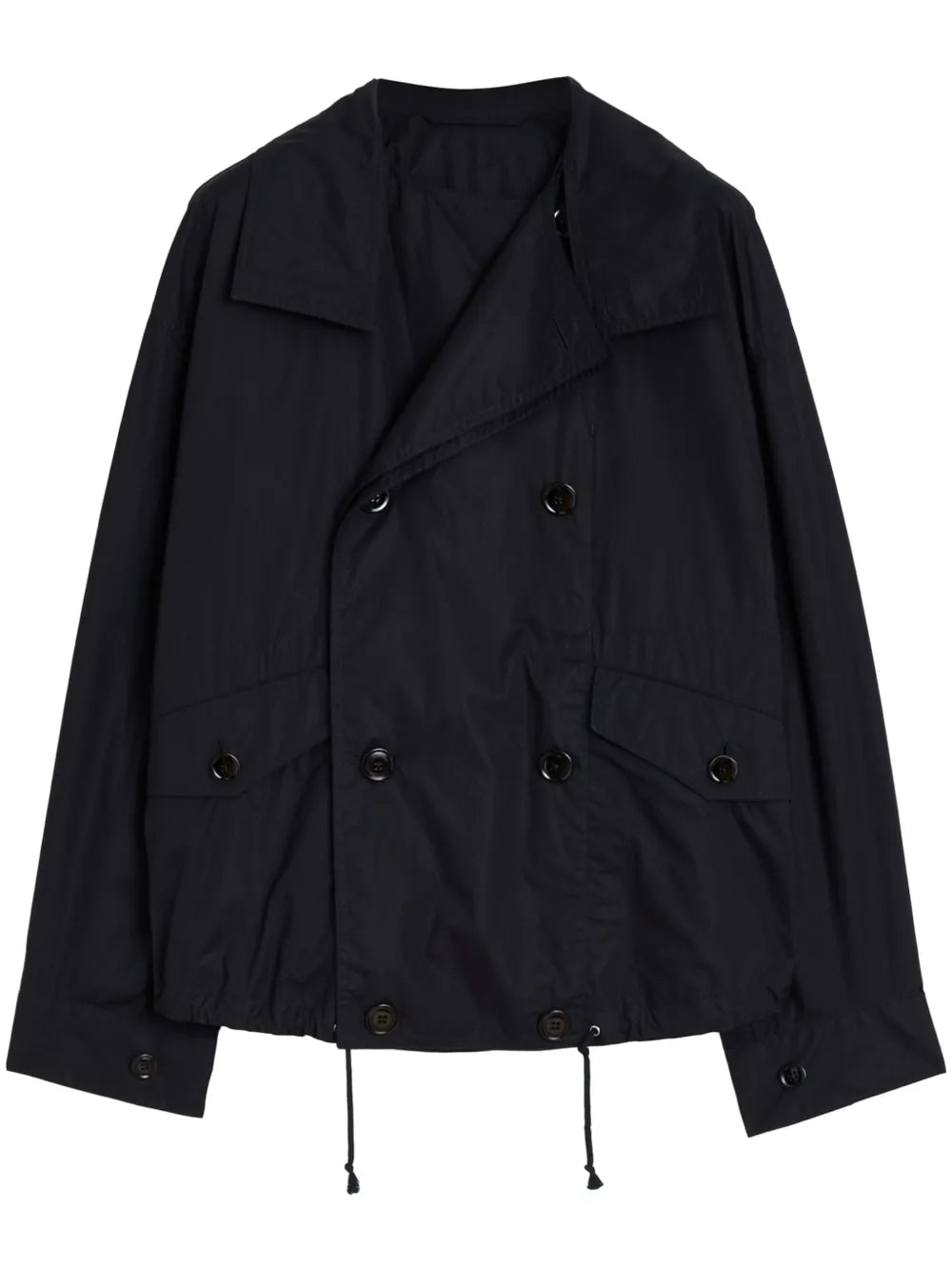 Cotton Double-Breasted Jacket