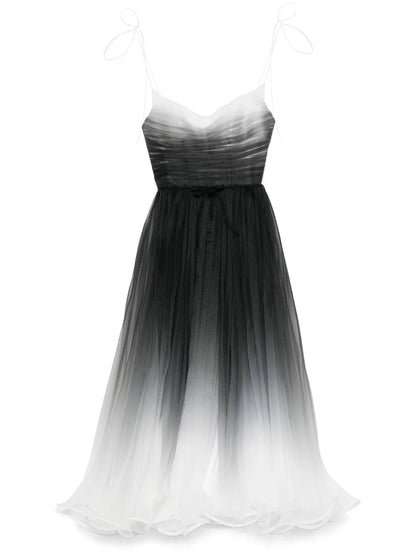 Gradient-Effect Maxi Dress