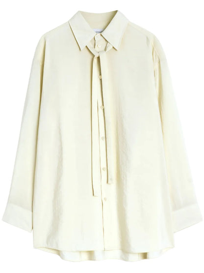Tie Long Shirt