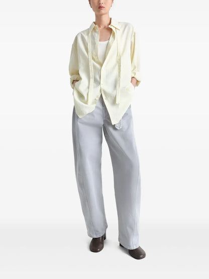 Tie Long Shirt