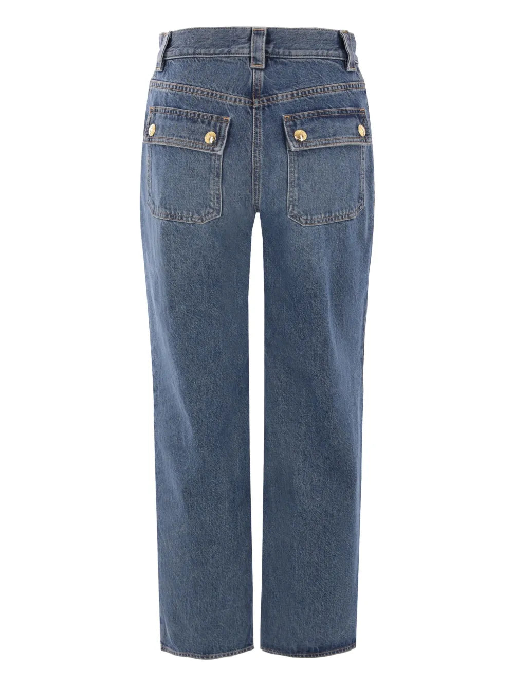 Mid-Rise Cropped Jeans