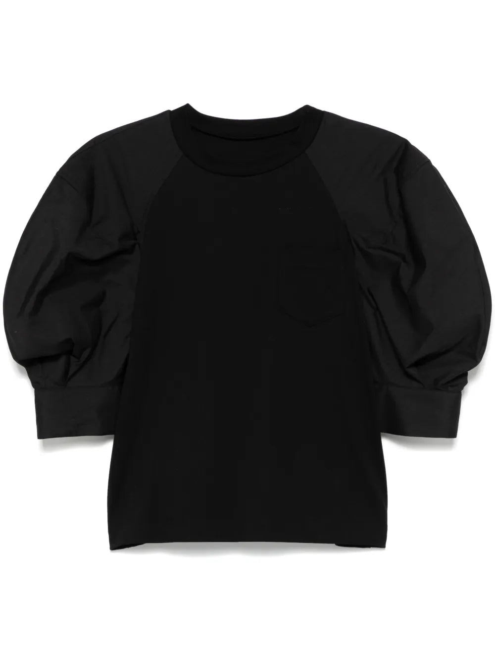 Contrasting-Sleeves T-Shirt
