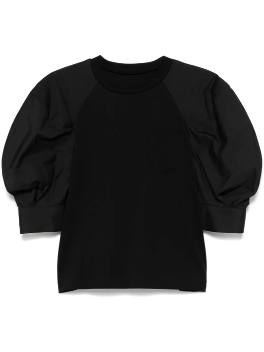 Contrasting-Sleeves T-Shirt
