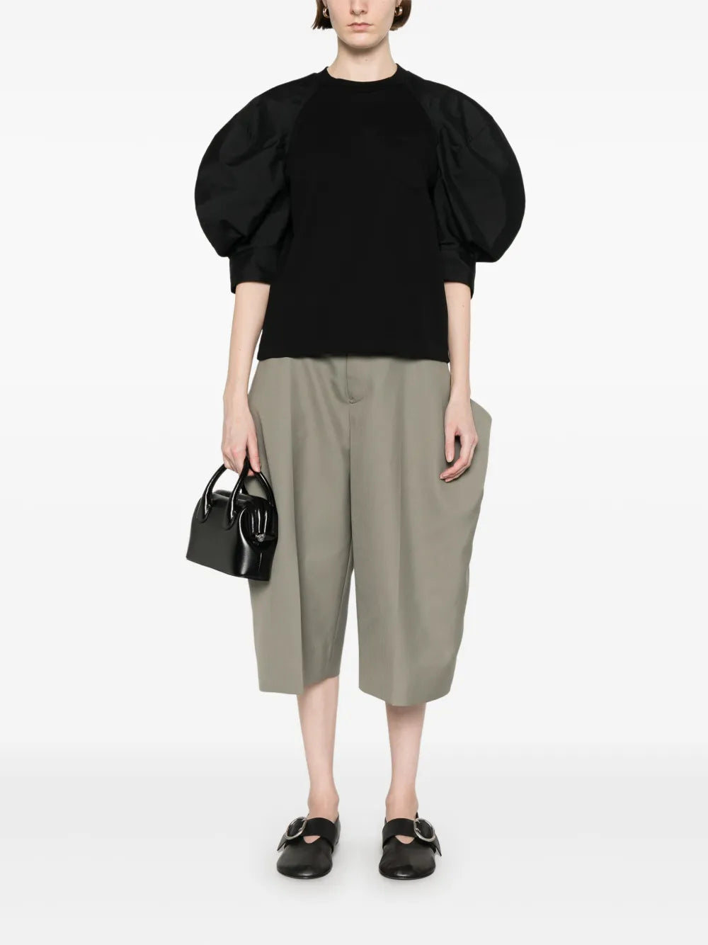 Contrasting-Sleeves T-Shirt