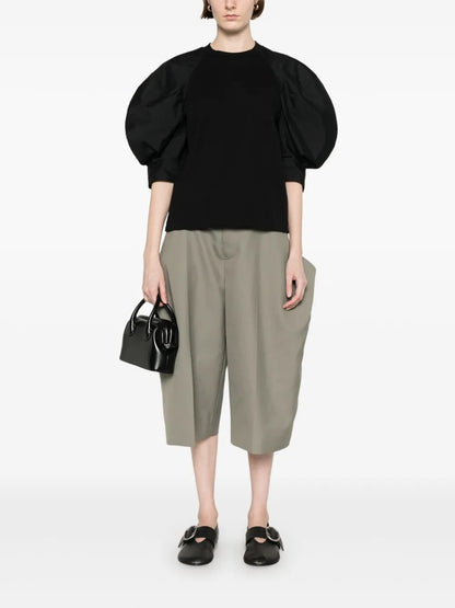 Contrasting-Sleeves T-Shirt