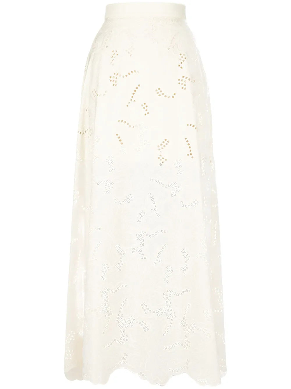 Embroidered Maxi Skirt