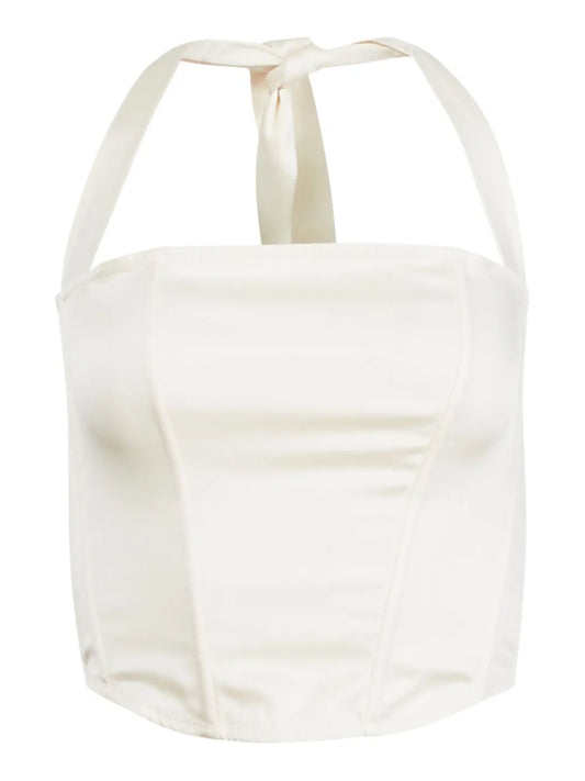 Halterneck Corset Top