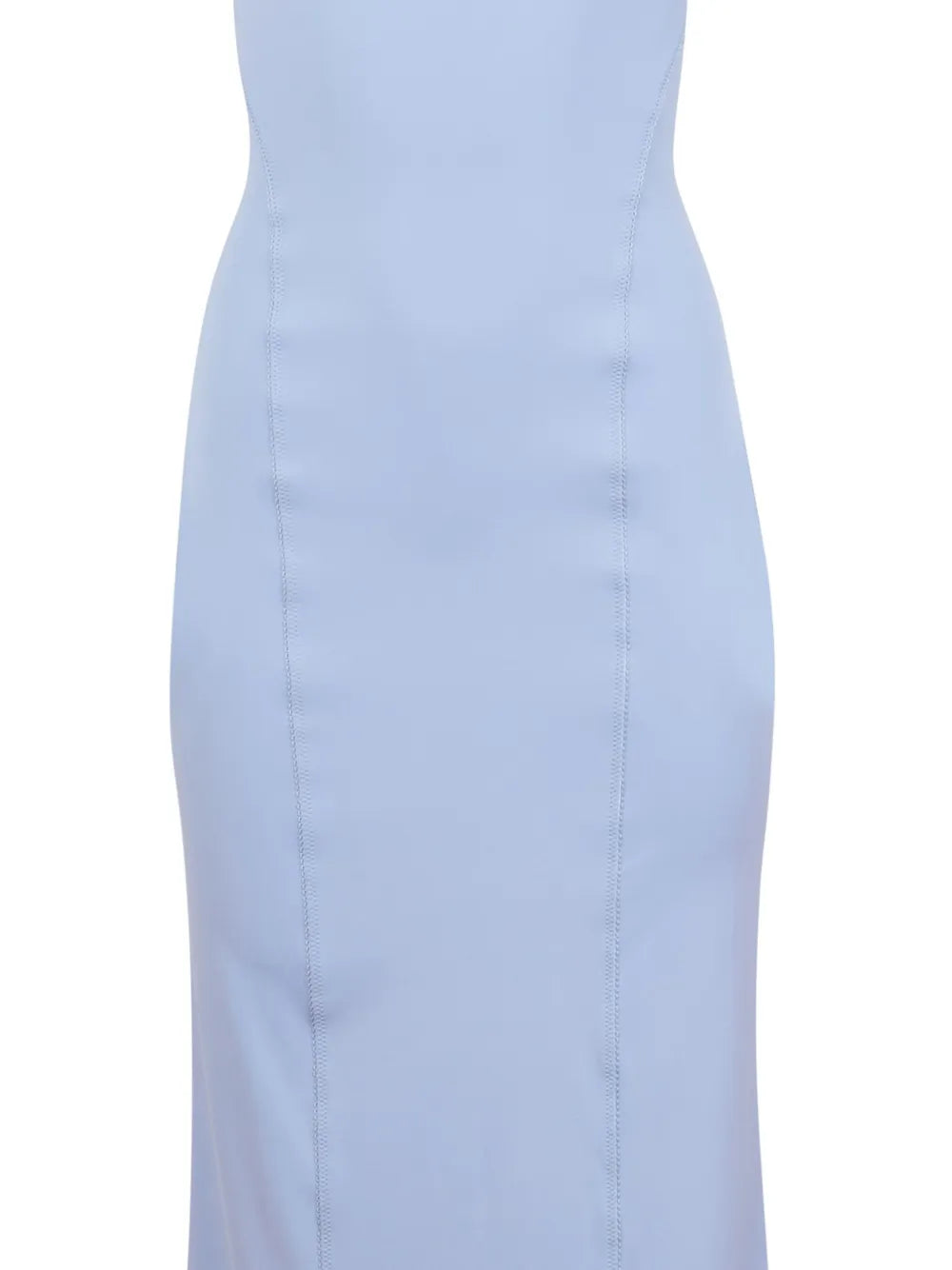 Jersey Mock-Neck Maxi Dress