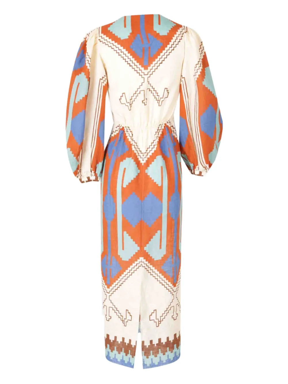 Sailing Flags Midi Dress