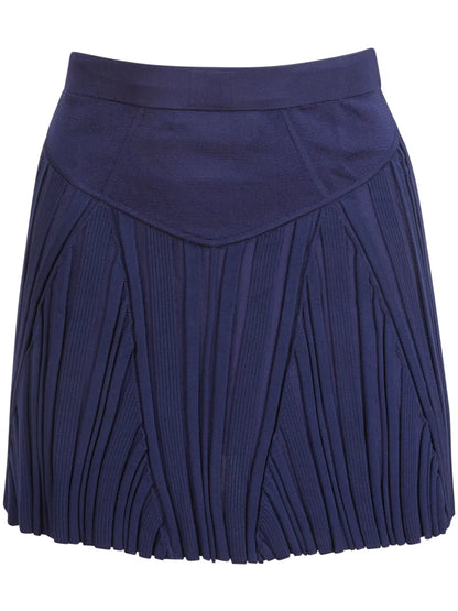 Ribbed Mini Skirt