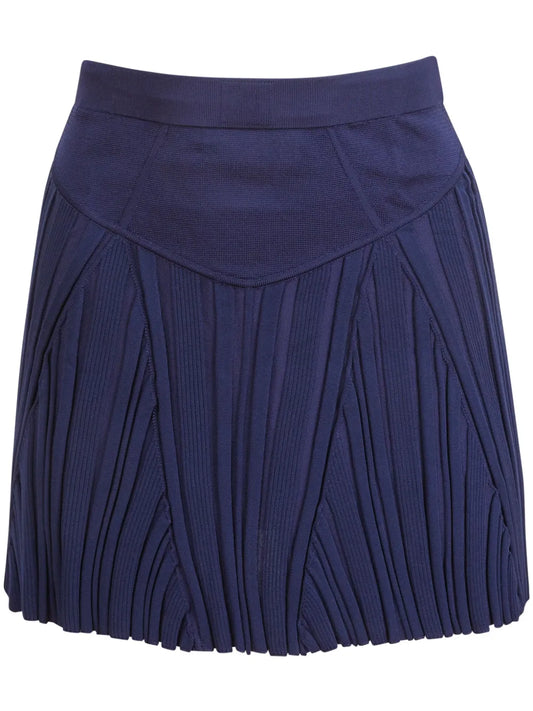 Ribbed Mini Skirt