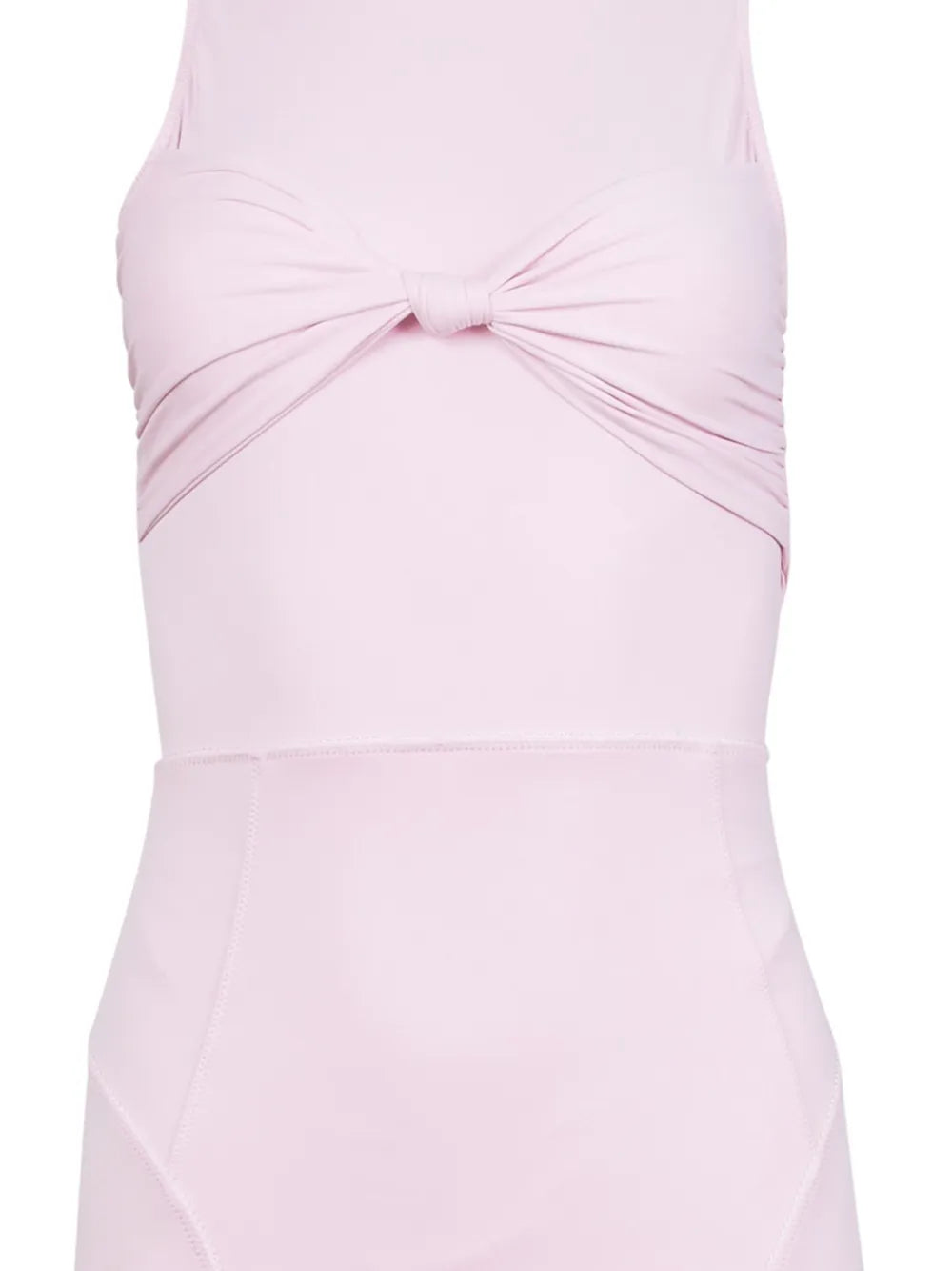 Knot-Detail Jersey Midi Dress